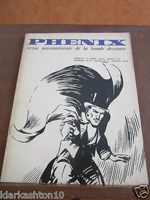 Phenix  revue internationale de la bande dessinée N°41