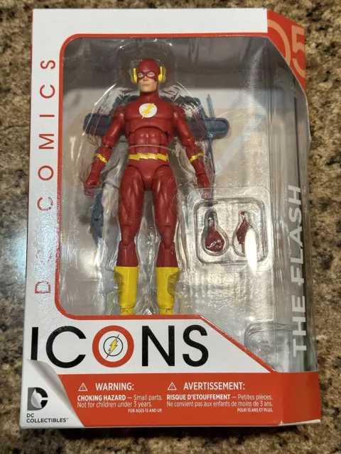 DC COLLECTIBLES DC Comics Icons The Flash Chain Lightning Action Figure ...