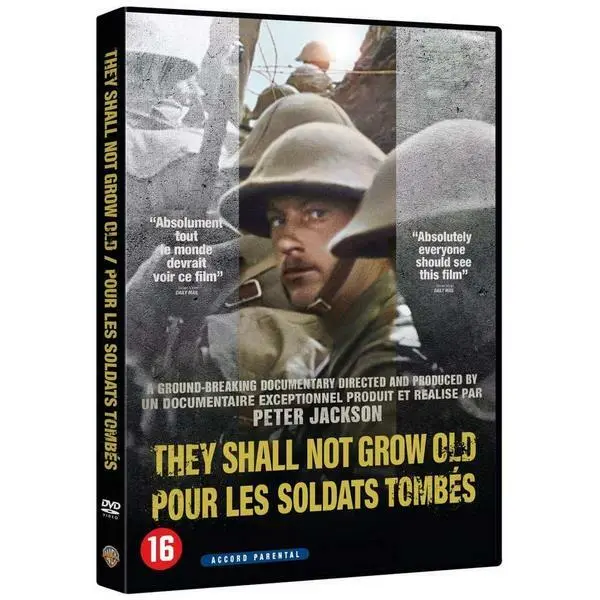 DVD Neuf - pour Les Soldats Tombes : They Shall Not Grow Old