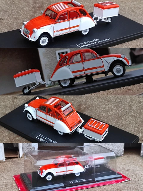 Eligor 1/43 Citroën 2CV – Electriciens Gaziers De France, édition RAC (bleue)