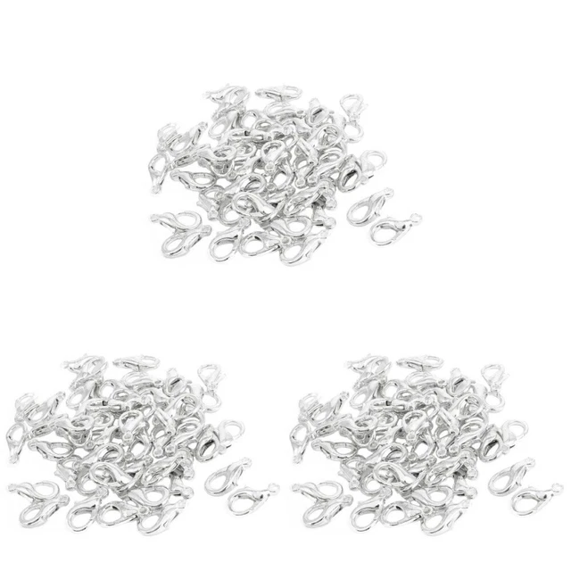 300 piezas Cierres de aleación Fijaciones Clips creativos Para Joyería Hágalo usted mismo