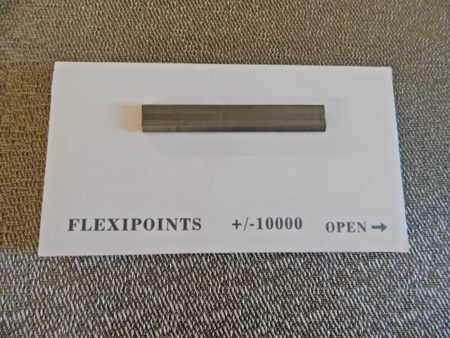 Package of  10,000 Pcs, Flexi-points 15mm for Frame Backboard
