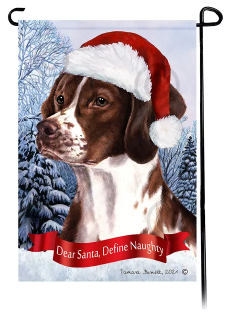 Dear Santa, Define Naughty Garden Flag - Brittany 026