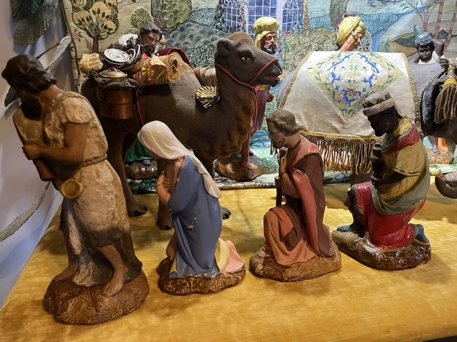 Santon crèche Devineau : Bergère Taille 3 - Collection