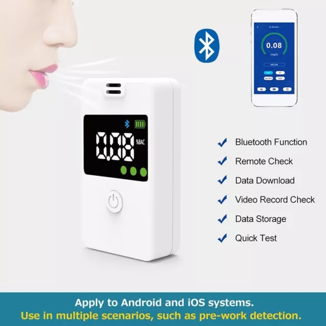 Alcootest, Testeur D'Alcool de PréCision de Qualité avec Connectivité Bluet9535