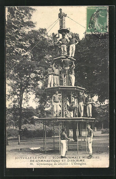 CPA Joinville-le-Pont, Ecole Normale Militaire de Gymnastique et d´Escrime, Gym