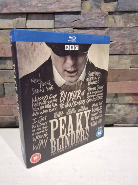 Peaky Blinders - The Complete Series 1 - 5 Blu Ray - UK.