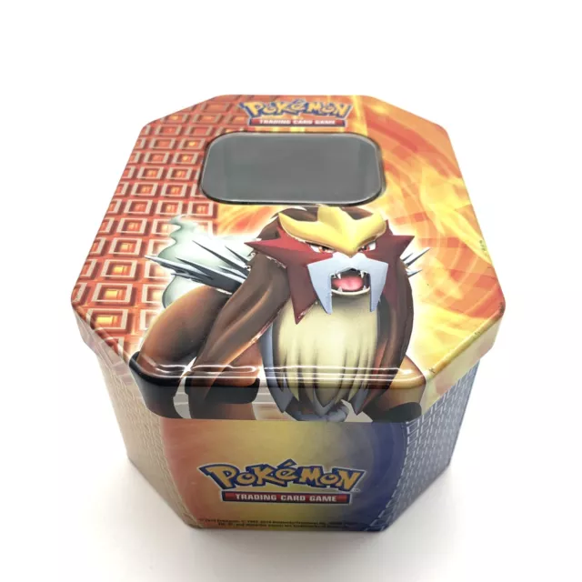 Pokemon 2010 Collector's Tin Entei Tin Box Leere Tin gebraucht Deutsch