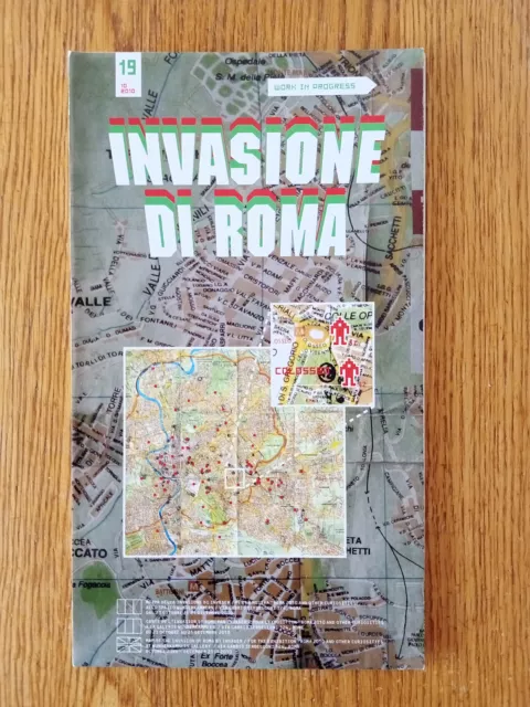 Space Invader Map Invasion Roma