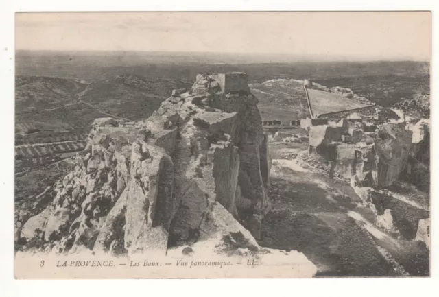 Cpa 13 - Les Baux: Panoramic View - Provence (Bouches-Du-Rhône) - Unwritten