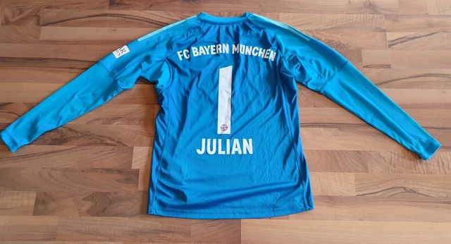 **** Adidas FC Bayern Torwart Trikot + Hose - 1 Julian - Gr. 164 - Junge - w.neu