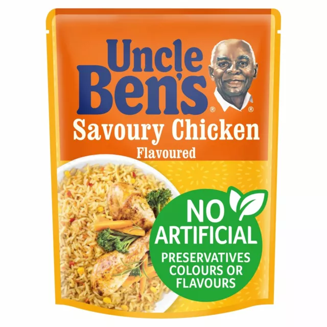 Riz à saveur de poulet salé spécial Uncle Ben's - 250 g - Lot de 3
