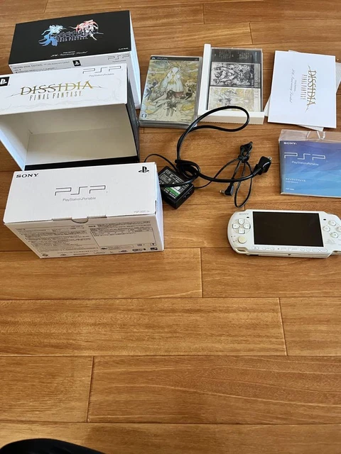 PSP3000 DISSIDIA FINAL FANTASY 20th Anniversary Limited Console with Box, Game