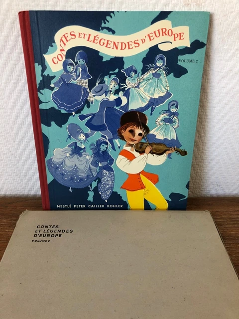 Album Complet NPCK Nestlé Peter Cailler Kohler CONTES LEGENDES D'EUROPE 2 (1952)