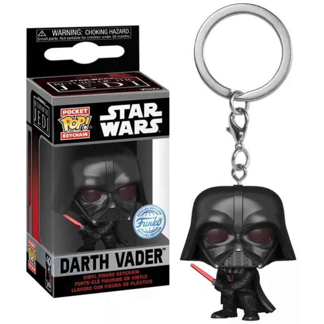 Funko POP! Keychain Star Wars Darth Vader Return of the Jedi Vinyl Keyring New