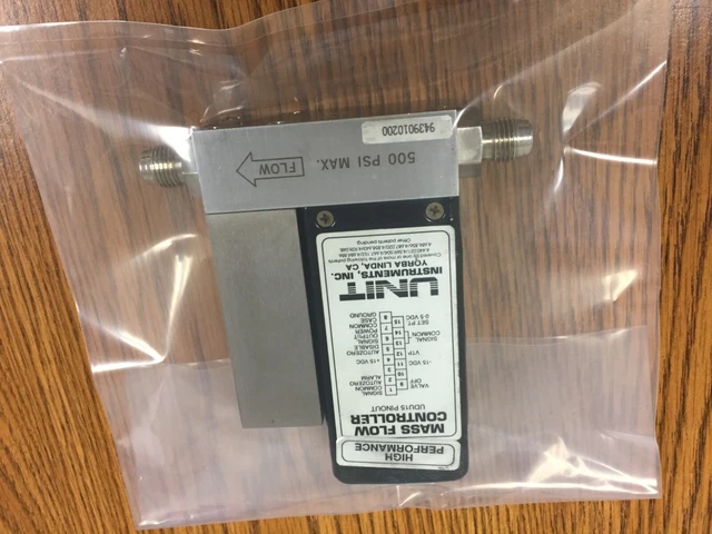 Unit Instruments UFC-1100A, Range 2 SLM, Gas H2, 500 PSI, 1/2", Mass Flow Contro