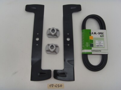 STIGA Kit Moyeu Lame Tracteur Tondeuse adapté pour CastelGarden Stiga Honda Viking Bri 