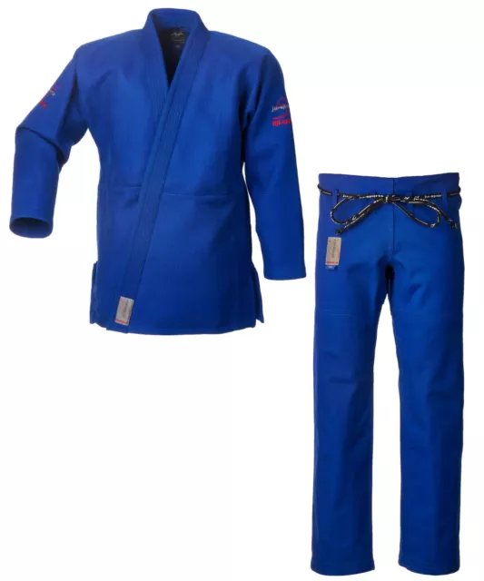 JU SPORTS JU JUTSU ANZUG BRASILIA BLAU. BJJ, Jiu Jitsu, Grappling, Brazilian