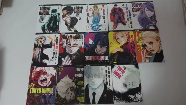 Tokyo Ghoul Manga Serie Completa 1-14