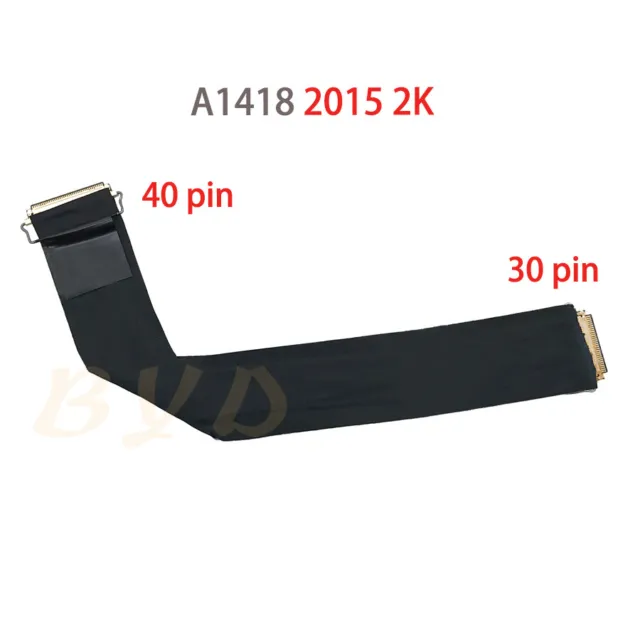 For iMac 21.5" A1418 LCD LVDs Screen Display Cable 2K 30Pins to 40Pins 2015 year