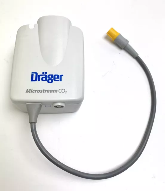 DRAGER etCO2 MICROSTREAM CO2 MICROPOD MODULE CAPNOGRAPHY PATIENT MONITOR