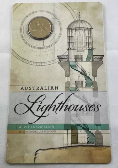 2015 Australian Lighthouses $1 Uncirculated Coin - AlBr - UNC - Limited Mintage