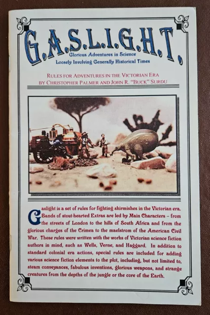 G.A.S.L.I.G.H.T. Rules for Adventures in the Victorian Era Rulebook