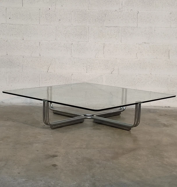 Coffee Table 784 Model by Gianfranco Frattini for Cassina 70's, Italy