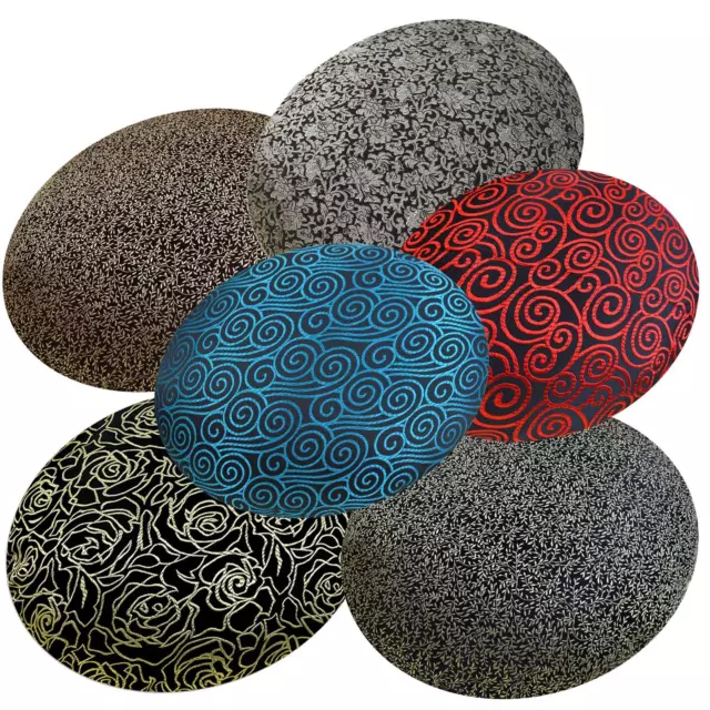 Round Shape Cover*Chinese Rayon Brocade Floor Chair Seat Cushion Case *BL16