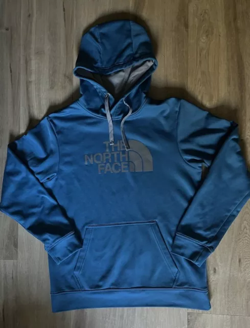 The North Face Men's Hoodie Half Dome Logo Size M Long Sleeve Sweatshirt $70