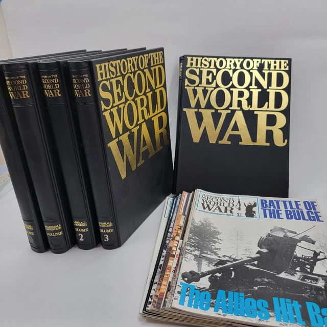 1974 HISTORY OF the Second World War Magazine COMPLETE 96 Issues £73.07 ...
