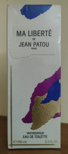 PERFUME MY LIBERTE' JEAN PATOU 100ML SPRAY EAU DE TOILETTE Vintage ...