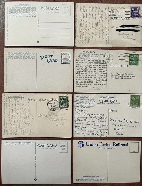 Eight Union Station Post Cards 2