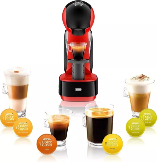 Dolce Gusto DeLonghi Nescafé Infinissima Pod Capsule Coffee Machine, Espresso,