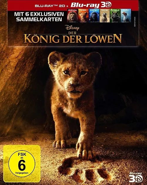 Der König der Löwen – Neuverfilmung 3D [inkl. 2D Blu-ray] ZUSTAND SEHR GUT