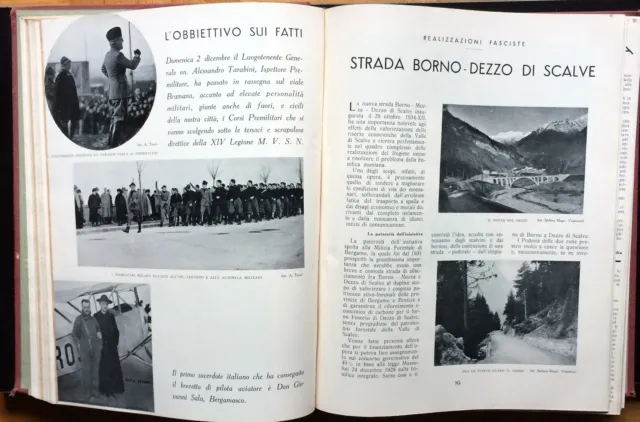 1935 Annata Completa La Rivista Di Bergamo 2