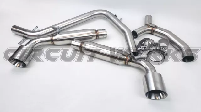 Volkswagen Gti 10-14 2.0T MK6 Mkvi 10-14 Golf Catback Exhaust System VW