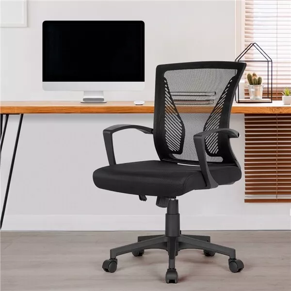 Home Office Chair Computer Mesh Desk Chair Height Adjustable Swivel Task Chair