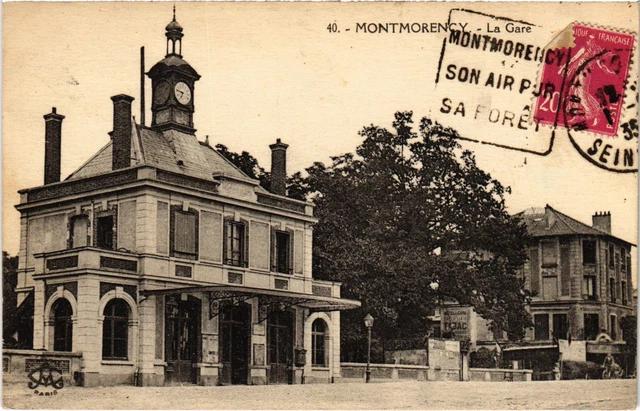 CPA Montmorency La Gare FRANCE (1330885)