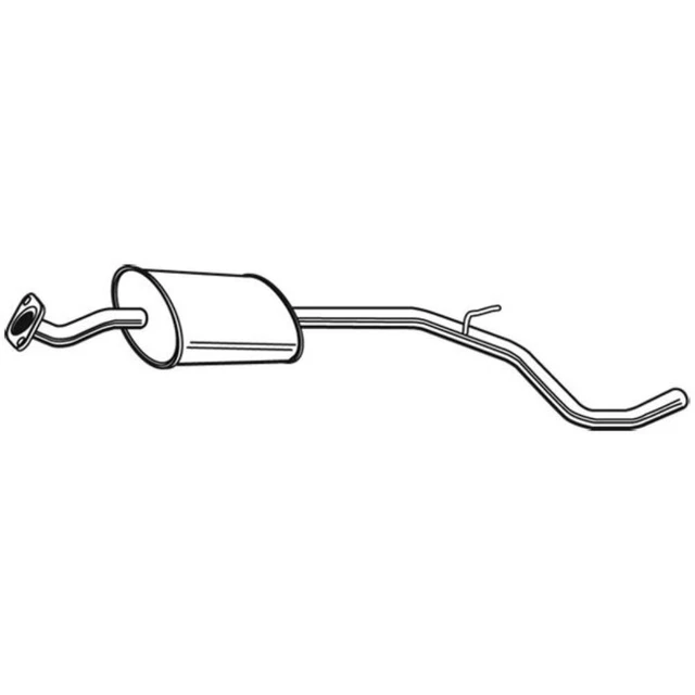 WALKER Marmitta Centrale Marmitta per Nissan Micra III K12 23653