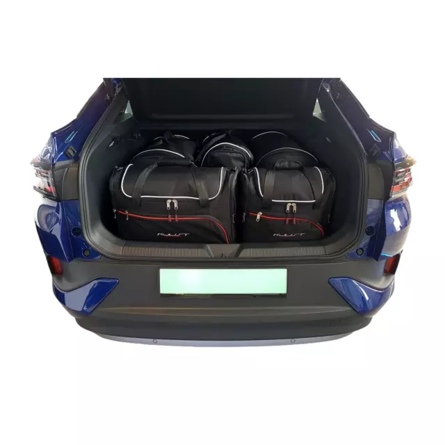 5 Taschen Kofferraum Set KJUST fahrzeugspezifisch für VW ID.5 (E39) schwarz