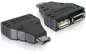 Kabel Adapter DELOCK Power-over-eSATA>eSATA + 1x USB