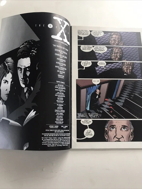 Topps THE X-FILES Vol 1  #1 First Collectors Issue 1995 Rare Comic 3