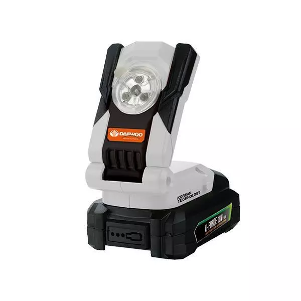 Daewoo U-FORCE LED Light 18V Cordless Battery Powered Compact Size (BODY ONLY)