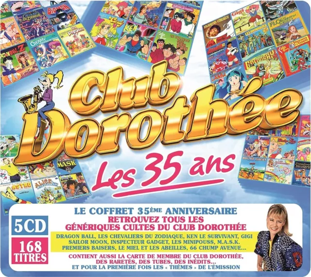 Club Dorothee - Les 35 Ans (2022) / Coffret Digipack 5 Cd / Tres Bon Etat