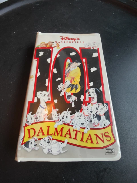 101 DALMATIANS (VHS, 1999, Clamshell, Walt Disney Masterpiece) NTSC ...