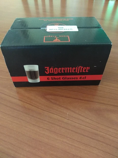 Bicchierini JAGERMEISTER 6 Shot  4 Cl - Shot Satinati