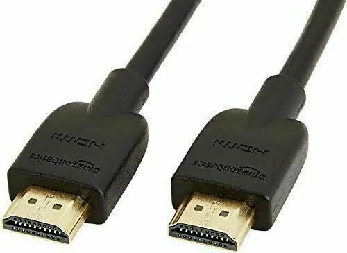 AmazonBasics Lot de 3 câbles HDMI 2.0 haut débit Compatible Ethernet / 3D / r...