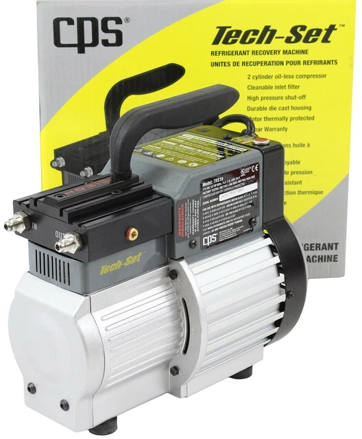 CPS Products TRS19 Sparkless Refrigerant Recovery Machine, 115V