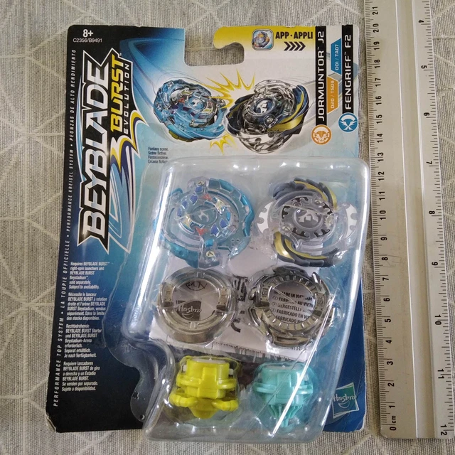 Toupie Beyblade Burst Fafnir F3 Evolution – Hasbro – Neuf Sous Blister